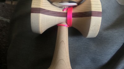 Applying kenditioner on my kendama