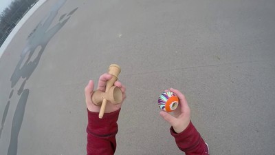 Double Inward Ufo Lunar Flip Kendama Tutorial